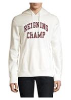 Reigning Champ Cotton Logo Hooded Sweatshirt