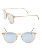 Oliver Peoples The Row For Oliver Peoples O'malley Nyc 48mm Round Sunglasses