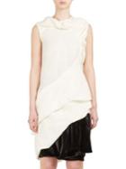 Rick Owens Sleeveless Ruched Combo Top