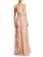 Alice Mccall Oh My Goodness Floral Gown