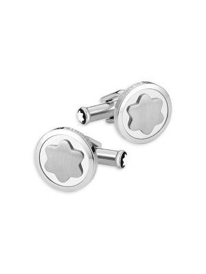 Montblanc Star Stainless Steel Cuff Links