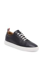 Thom Browne Classic Pebbled Leather Trainers