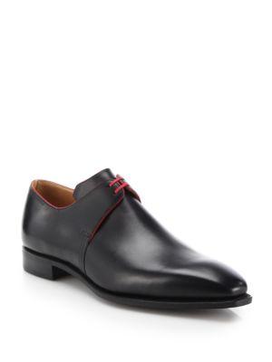 Corthay Arca Leather Derby Shoes