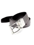 Dunhill Leather Belt With Adjustable Buckle