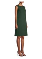 Lafayette 148 New York Laflora Sleeveless Wool A-line Dress
