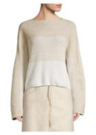 Agnona Ombre Cashmere & Linen Sweater