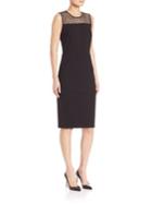 Saks Fifth Avenue Collection Mesh Lace Dress