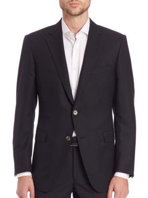 Saks Fifth Avenue Collection By Samuelsohn Classic-fit Wool Sportcoat