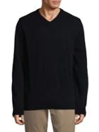 Barbour V-neck Wool Sweater