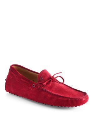 Tod's Gommino Suede Moccasins