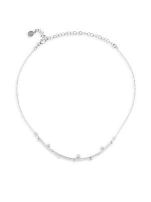 Majorica 0.75mm White Pearl And Sterling Silver Necklace