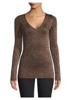Missoni Lurex V-neck Pullover Sweater