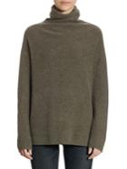 Vince Boxy Mockneck Cashmere Sweater