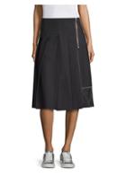 Marc Jacobs Pleated A-line Skirt