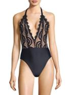 Pilyq One-piece Lace Swimsuit