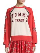 Tommy Hilfiger Collection Runway Track & Field Raglan Sweatshirt