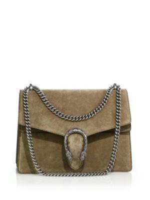 Gucci Dionysus Medium Suede Shoulder Bag