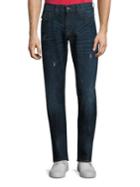 True Religion Geno Straight-fit Distressed Jeans