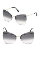 Tom Ford Presley 61mm Butterfly Sunglasses
