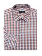Ike Behar Regular-fit Check Button-front Shirt