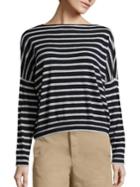 Vince Skinny Striped Cashmere Top