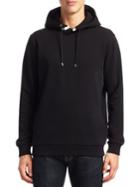 Givenchy Solid Long Sleeve Hoodie
