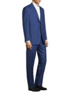 Canali Windowpane Wool Suit