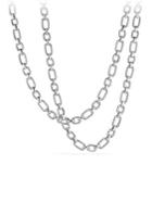 David Yurman Cushion Link Chain Necklace With 18k Gold