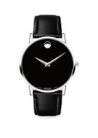 Movado Museum Classic Leather-strap Watch