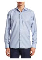 Saks Fifth Avenue Collection Gingham Virgin Wool Woven Shirt