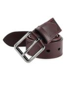 Burberry Checked Leather Belt