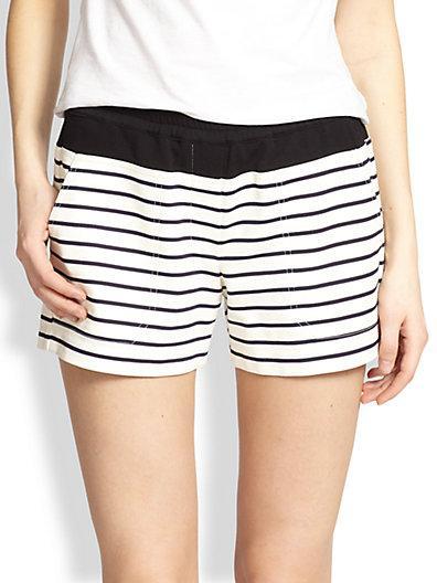 Bcbgmaxazria Teagan Striped Shorts
