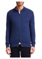 Loro Piana Bantiger Silk & Cashmere Zip-up Sweater