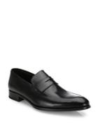 To Boot New York Frances Leather Penny Loafers