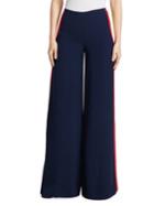 Ralph Lauren Collection Daria Striped Flare Pants