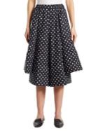 Comme Des Garcons Polka Dot Layered Culottes