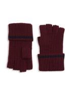 Saks Fifth Avenue Modern Tipping Fingerless Gloves