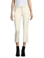 Eileen Fisher Cropped Cotton Jeans