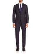 Giorgio Armani Soft Model Plaid Suit