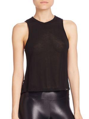 Koral Solid Muscle Tank Top