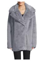 Milly Riley Faux Fur Coat