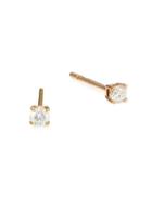 Anita Ko Diamond & 18k Rose Gold Stud Earrings