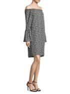 Michael Kors Collection Silk Off-the-shoulder Dress
