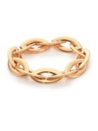 Vhernier Doppio Senso 18k Rose Gold Marquis Chain Bracelet