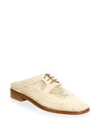 Robert Clergerie Jaly Raffia Mules