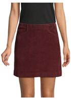 Ag Bernadette Wide-wale Cord Mini Skirt