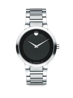 Movado Modern Classic Stainless Steel Bracelet Watch