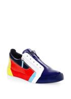 Giuseppe Zanotti Rainbow Low-top Leather Zip Sneakers