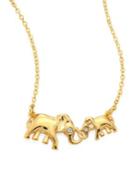 Kate Spade New York Mom Knows Best Elephant Necklace
