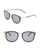Allied Metals 53mm Clubmaster Sunglasses